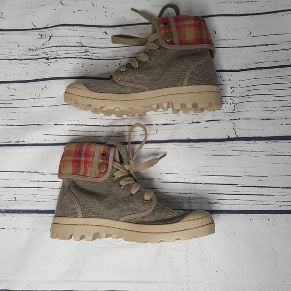 Palladium Pallabrouse Baggy Canvas Boot Size 6 - Picture 5 of 14
